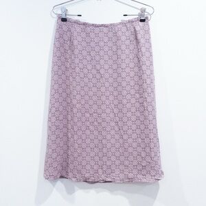 J. Crew Pink Midi Skirt